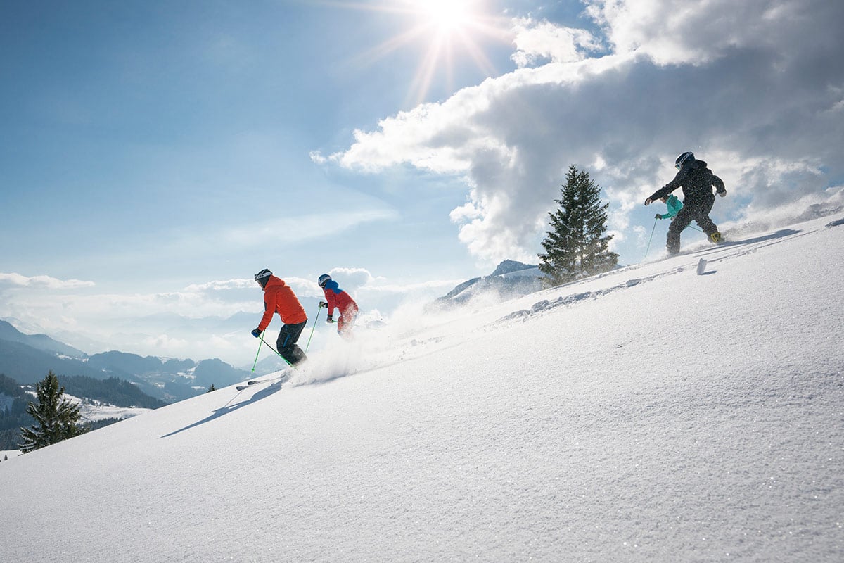 Gruppen Ski- und Snowboardkurse am Sudelfeld